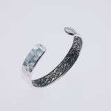 Hammered Texture Bangle : Double Dorje-ZOCALO.JAPAN