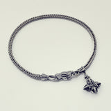 仮Charm Lock Bracelet :Eagle : Herringbone-ZOCALO.JAPAN