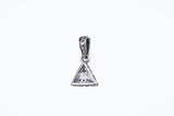 Eye of Providence Charm : (White CZ)-ZOCALO.JAPAN