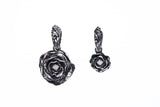 Elegant Rose Pendant : S (White Diamond)-ZOCALO.JAPAN