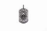 Tibetan Smile Skull Dog Tag-ZOCALO.JAPAN