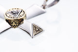 Eye of Providence Cross Pendant : White CZ-ZOCALO.JAPAN