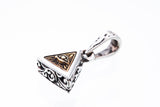 Eye of Providence Charm : (Black CZ)-ZOCALO.JAPAN
