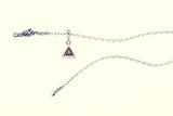 Eye of Providence Charm : (Black CZ)-ZOCALO.JAPAN