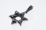 Jewish Star Pendant : S (White CZ)-ZOCALO.JAPAN
