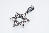 Jewish Star Pendant : S (White CZ)-ZOCALO.JAPAN