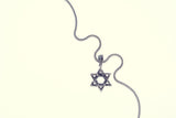 Jewish Star Pendant : S (White CZ)-ZOCALO.JAPAN