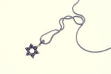 Jewish Star Pendant : S (Garnet)-ZOCALO.JAPAN