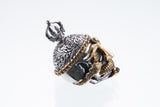 Tibetan Monk Skull Pendant-ZOCALO.JAPAN