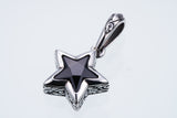 Jeweled Ivy Star Pendant : (Black CZ)-ZOCALO.JAPAN