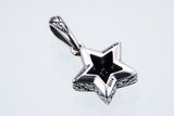 Jeweled Ivy Star Pendant : (Black CZ)-ZOCALO.JAPAN