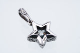 Jeweled Ivy Star Pendant : (White CZ)-ZOCALO.JAPAN