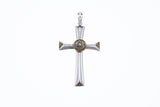 Eye of Providence Cross Pendant : White CZ-ZOCALO.JAPAN