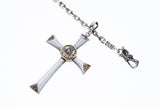 Eye of Providence Cross (White CZ)-ZOCALO.JAPAN
