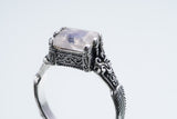 Islamic Ring : S (Rainbow Moonstone)-ZOCALO.JAPAN