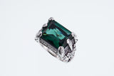 Islamic Ring : L (Green Quartz)-ZOCALO.JAPAN