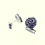 Double Snake Cufflinks-ZOCALO.JAPAN
