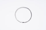 Tiny Pyramid Studs Bracelet : Edged / M (18cm)-ZOCALO.JAPAN