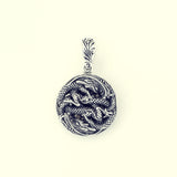 Double dragon with Crown Double Dorje-ZOCALO.JAPAN