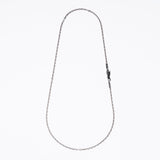 Anchor Square Necklace (S)-ZOCALO.JAPAN