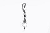 Tibetan Dragon Dorje Key Chain:Silver-ZOCALO.JAPAN
