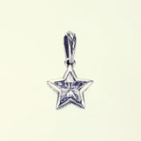 Jeweled Ivy Star Pendant : (White CZ)-ZOCALO.JAPAN