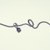 Elegant Rose Pendant S (White Diamond) : Necklace Chain Set-ZOCALO.JAPAN