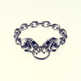 Saber Toothed Tiger Facing Bracelet : S (20cm)-ZOCALO.JAPAN