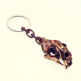 Saber Toothed Tiger Key Holder:Bronze-ZOCALO.JAPAN