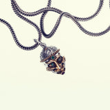 Tibetan Monk Skull Pendant : (S) Type1-ZOCALO.JAPAN