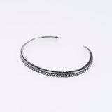 Narrow Ivy Bangle (S) (Antique Finish)-ZOCALO.JAPAN