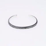 Narrow Ivy Bangle (S) (Antique Finish)-ZOCALO.JAPAN