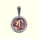 梵字ペンダントトップ : (サク・午・勢至菩薩)-ZOCALO.JAPAN