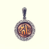 梵字ペンダントトップ : (キリーク・子・千手観音)-ZOCALO.JAPAN