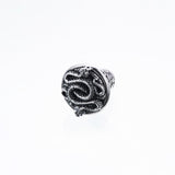 Double Snake Ear Stud-ZOCALO.JAPAN