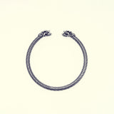 Saber Toothed Tiger Twist Bangle (S)-ZOCALO.JAPAN