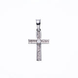 Trench Cross Pendant : S (White Finish)-ZOCALO.JAPAN