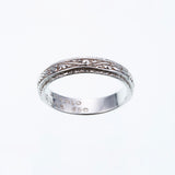 Ivy Narrow Ring (White Finish)-ZOCALO.JAPAN