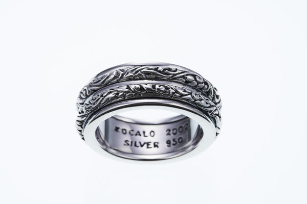 ZOCALO : Double Ivy Spinning Ring