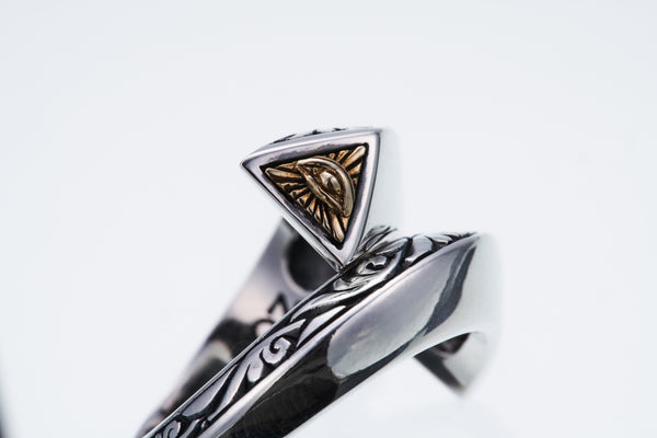 ZOCALO : Eye of Providence Spiral Ring