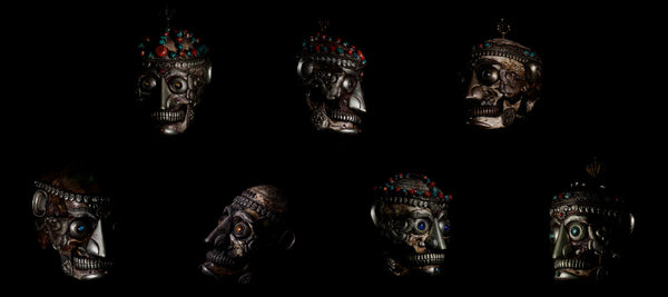 ZOCALO GALLERY | The Seven Tibetan Monk Skulls