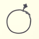 Charm Lock Bracelet : Eagle : Herringbone-ZOCALO.JAPAN