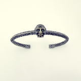 Tibetan Monk Skull Bangle (S)-ZOCALO.JAPAN