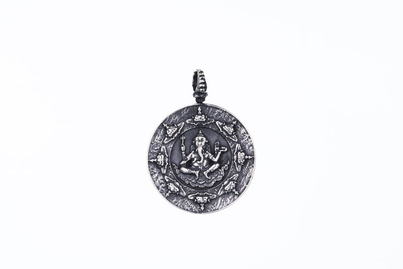 Ganesh Coin Pendant-ZOCALO.JAPAN