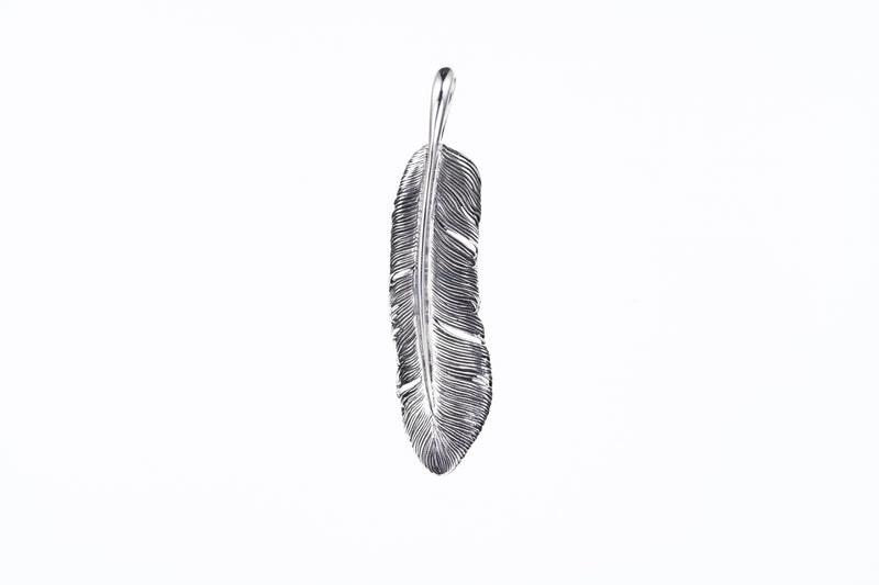 Phoenix Feather Pendant (L)-ZOCALO.JAPAN