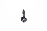 Elegant Rose Pendant S (White Diamond)-ZOCALO.JAPAN