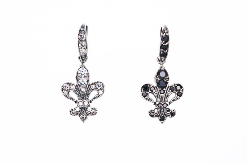 Lily Charm : Black CZ-ZOCALO.JAPAN