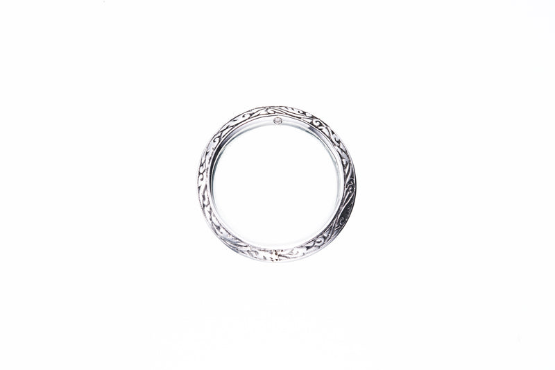 Ivy Ring Pendant L (White CZ)-ZOCALO.JAPAN