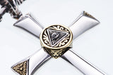 Eye of Providence Cross (White CZ)-ZOCALO.JAPAN