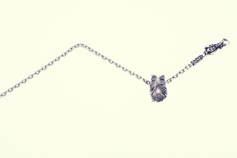 Phoenix Feather Baby Ring Pendant-ZOCALO.JAPAN